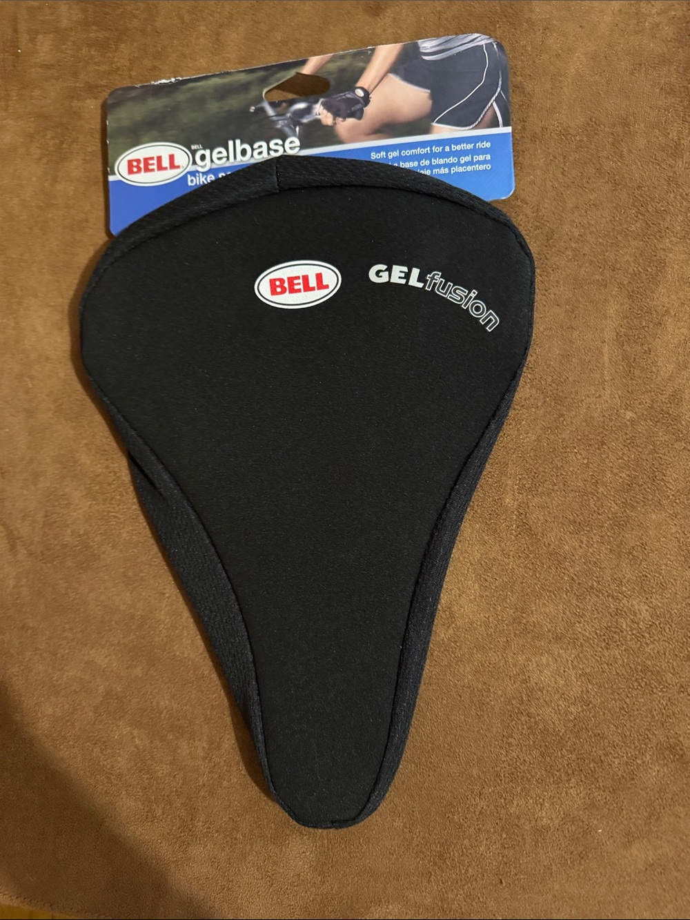 NWT Bell GelBase Black Bike Seat Cover delusion